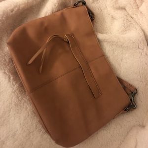 Medium sized light pink handbag/cross body